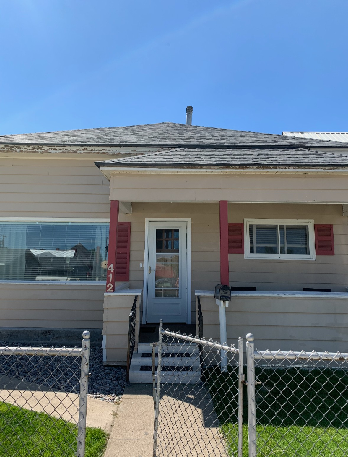 Before House Painted